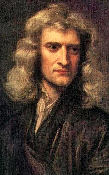 Godfrey Kneller's 1689 portrait of Isaac Newton - Credit:  Soerfm