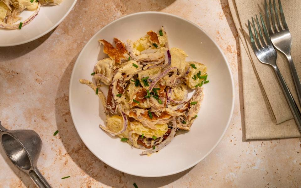 Mackerel and potato salad