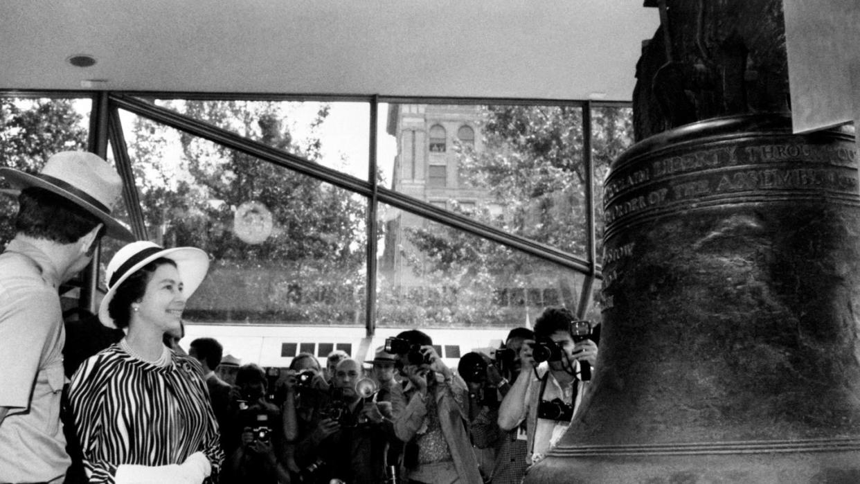 queen elizabeth ii state visit to usa philadelphia