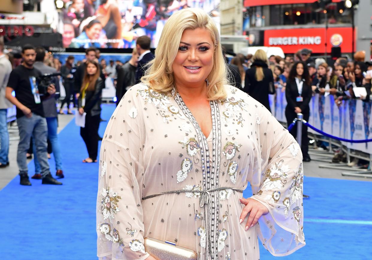 Gemma Collins attending the European premiere of Valerian and the City of a Thousand Planets at Cineworld in Leicester Square, London. (PA)