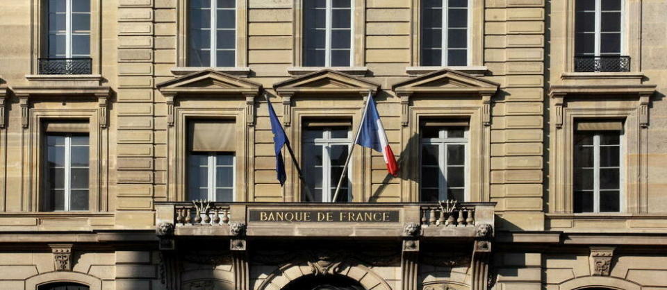 Façade de la Banque de France.
