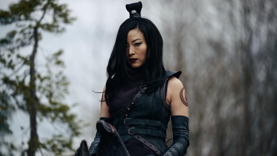 Avatar: The Last Airbender. Arden Cho as June in season 1 of Avatar: The Last Airbender. Cr. Robert Falconer/Netflix © 2023