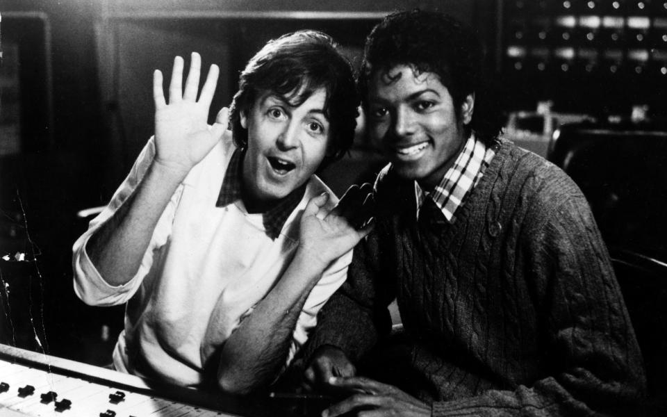 Best of friends: Michael Jackson and Paul McCartney in the studio, 1980 - Afro Newspaper/Gado