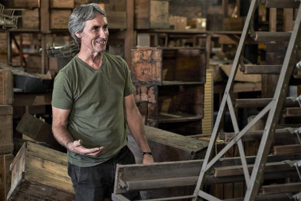 Mike Wolfe of the popular History Channel television series “American Pickers.” The show highlights collectors with incredible stories and incredible items.