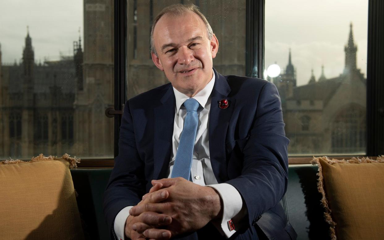 Ed Davey, the Lib Dem leader