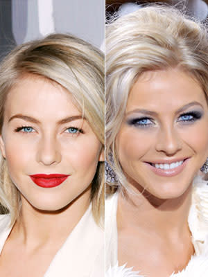 <div class="caption-credit"> Photo by: Getty Images</div><div class="caption-title">Julianne Hough</div>We're so thrilled that the dancer/actress traded in the frosted bouffant and periwinkle shadow for a honey-hued bob and hot red lip. Searingly chic.<b><br> Related: <a rel="nofollow noopener" href="http://www.cosmopolitan.com/sex-love/dating-advice/kissing-tips?link=rel&dom=yah_life&src=syn&con=blog_cosmo&mag=cos" target="_blank" data-ylk="slk:8 Ways to Fix a Bad Kisser;elm:context_link;itc:0;sec:content-canvas" class="link ">8 Ways to Fix a Bad Kisser</a> <br> Related: <a rel="nofollow noopener" href="http://www.cosmopolitan.com/sex-love/relationship-advice/signs-he-wants-to-marry-you?link=rel&dom=yah_life&src=syn&con=blog_cosmo&mag=cos" target="_blank" data-ylk="slk:10 Signs He Wants to Marry You;elm:context_link;itc:0;sec:content-canvas" class="link ">10 Signs He Wants to Marry You</a> <br> Related: <a rel="nofollow noopener" href="http://www.cosmopolitan.com/hairstyles-beauty/skin-care-makeup/how-to-get-clear-skin?link=rel&dom=yah_life&src=syn&con=blog_cosmo&mag=cos" target="_blank" data-ylk="slk:Score Clear, Zit-Free Skin;elm:context_link;itc:0;sec:content-canvas" class="link ">Score Clear, Zit-Free Skin</a> <br></b>