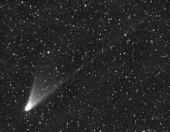 Comet Pan-STARRS C/2011 L4, discovered by the Pan-STARRS 1 telescope on Haleakala in June 2011, is expected to become visible to the naked eye in the Northern Hemisphere in March. The comet is currently visible in the Southern Hemisphere. Image