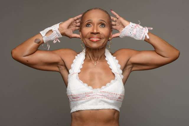 Ernestine Shepherd, culturista con más de 80 años.