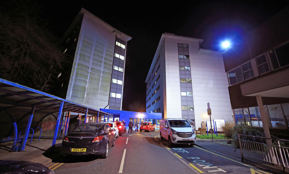 The accommodation at Arrowe Park Hospital in Merseyside which is understood to be where the British nationals from the coronavirus-hit city of Wuhan in China, will be quarantined after they arrive back into the UK on Friday. (Photo by Peter Byrne/PA Images via Getty Images)