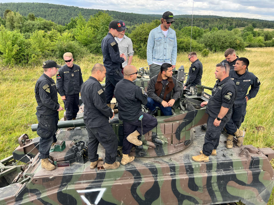 Wilmer Valderrama's USO Tour Photo Diary