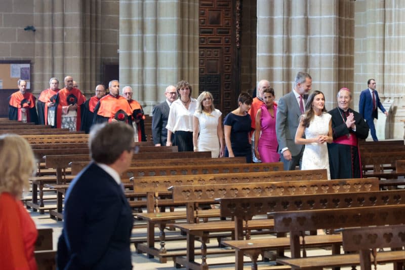 Reyes Felipe y Letizia en Pamplona 