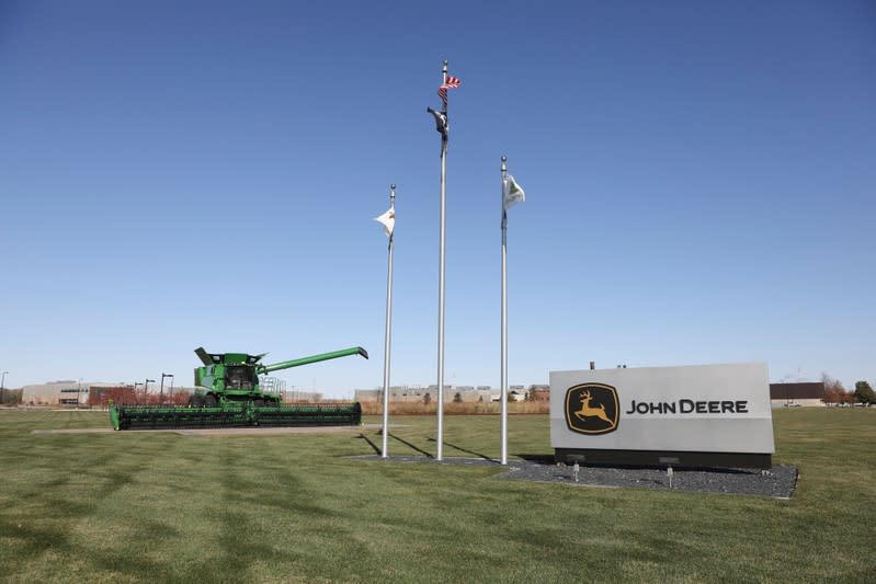 John Deere's Harvester Works facility is seen in East Moline