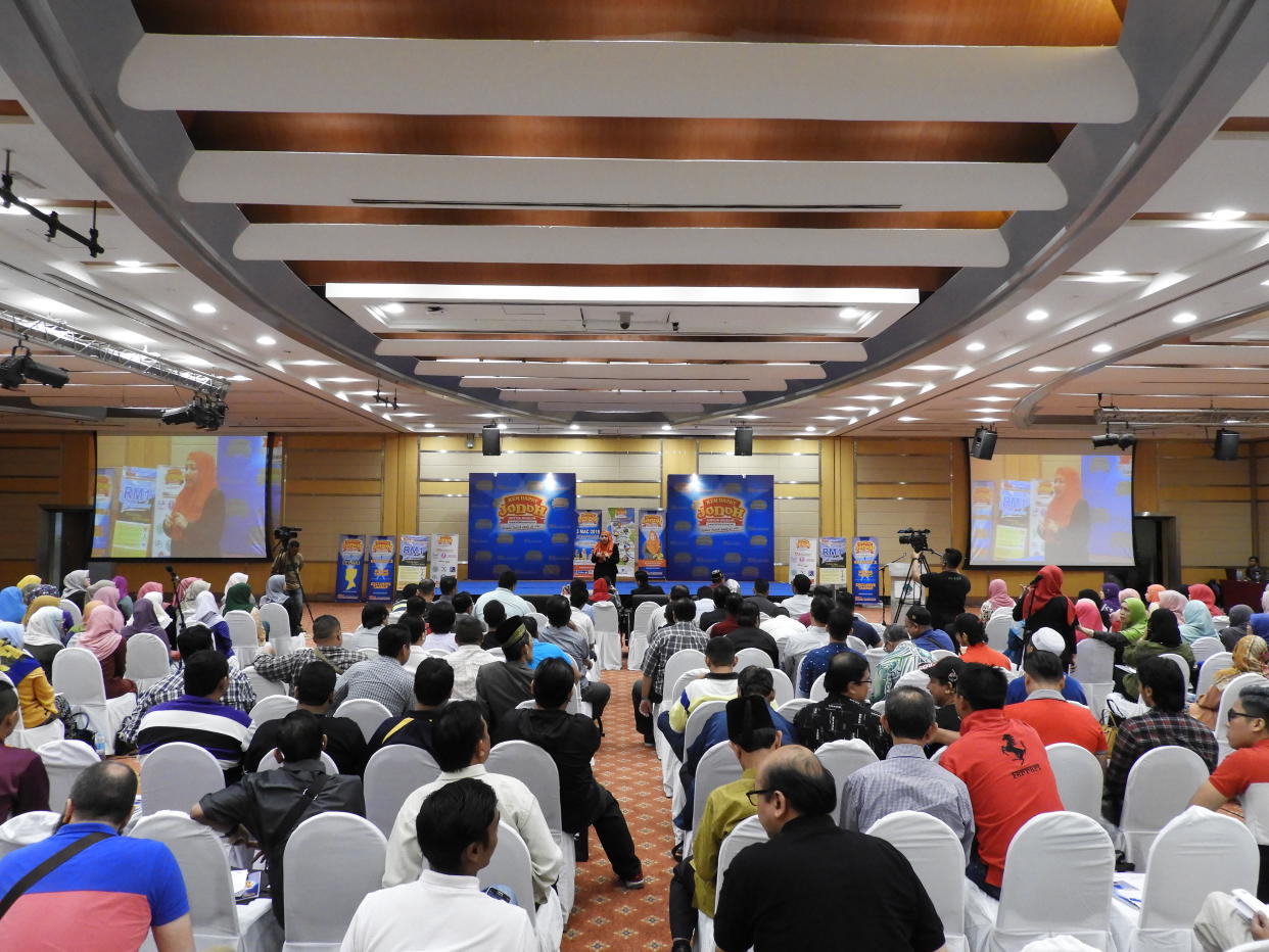 It’s a full house at Malaysia’s first halal love camp. (Photo: Shahirah Hamid)