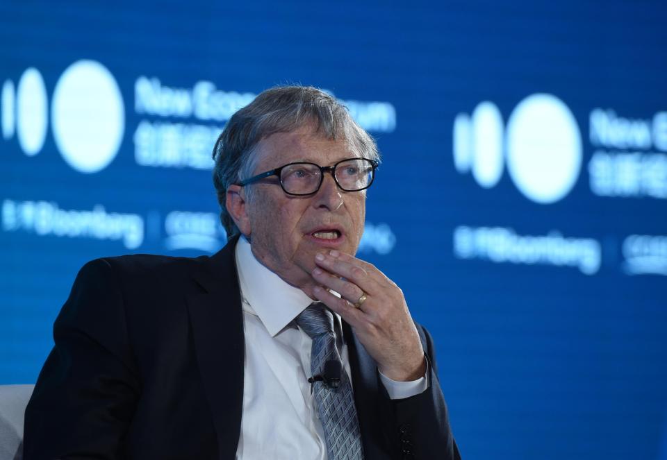 Microsoft co-founder Bill Gates has donated far less to coronavirus efforts than he would pay under a wealth tax. (Photo: China News Service via Getty Images)