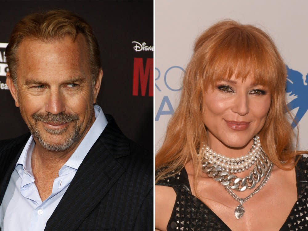 Sind Kevin Costner und die Countrysängerin Jewel ein Paar? (Bild: Tinseltown/Shutterstock / Michael Mattes/Shutterstock)