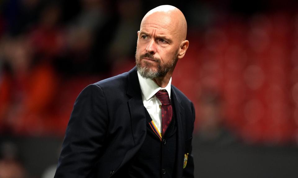 <span>Erik ten Hag’s future at United is once again in doubt after two damaging home defeats without scoring.</span><span>Photograph: Martin Rickett/PA</span>