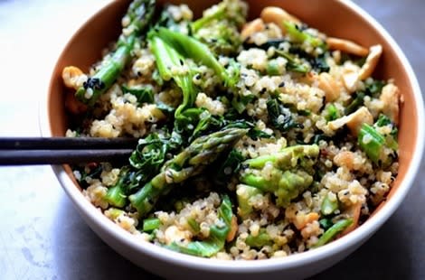 Scaling Back | Sesame Quinoa Bowl