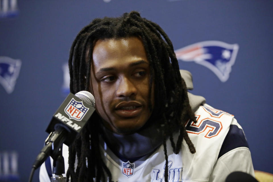 New England Patriots linebacker Dont'a Hightower is one of the players to opt out of the 2020 season. (AP Photo/Matt Rourke)