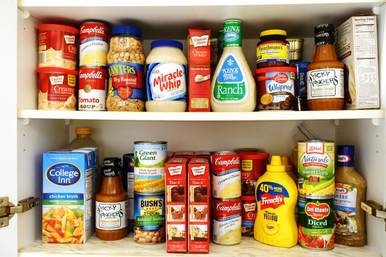 Stocked pantry