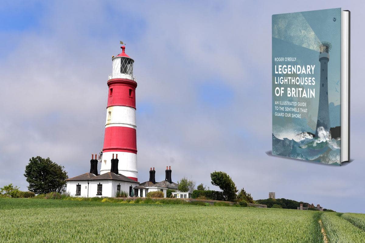 Happisburgh lighthouse features in Roger O’Reilly’s Legendary Lighthouses of Britain book <i>(Image: Newsquest/Watkins Publishing)</i>