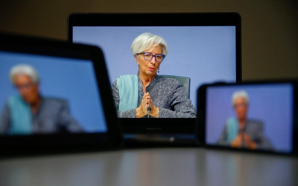 Lagarde - Hollie Adams/Bloomberg