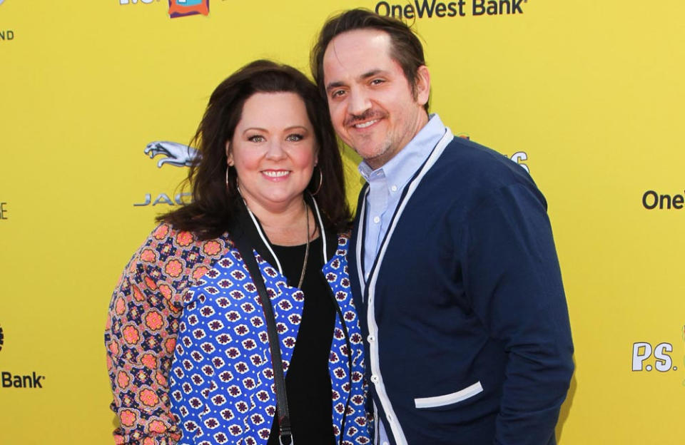 Melissa McCarthy is married to Air Marshal Jon in real life