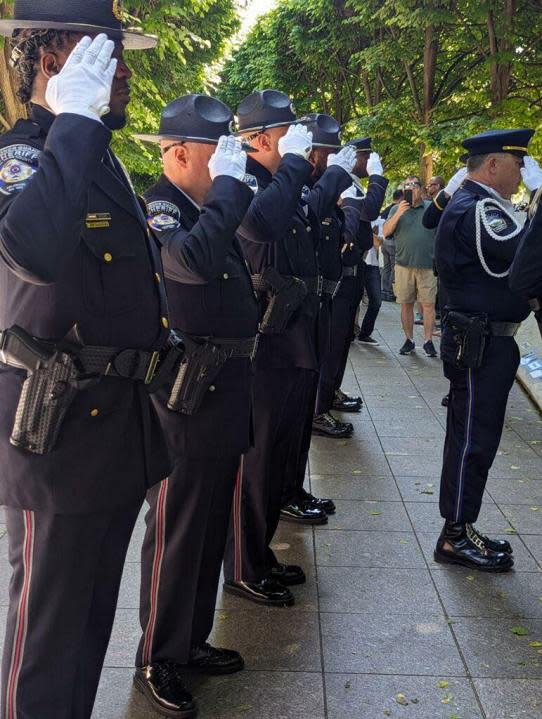 Colorado Springs Police Department honors fallen officers in Washington DC