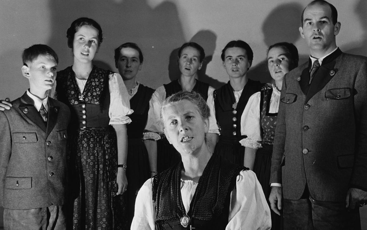 Rosmarie, second right, with the Von Trapp Family Singers - Corbis