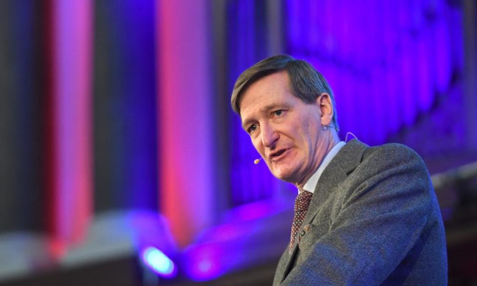 Dominic Grieve speaks last month at a convention on a second EU referendum