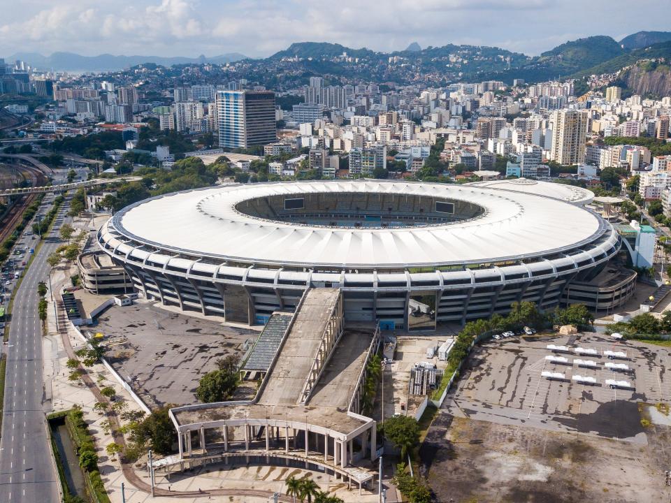 Maracana Stadium on June 01, 2021 in rio