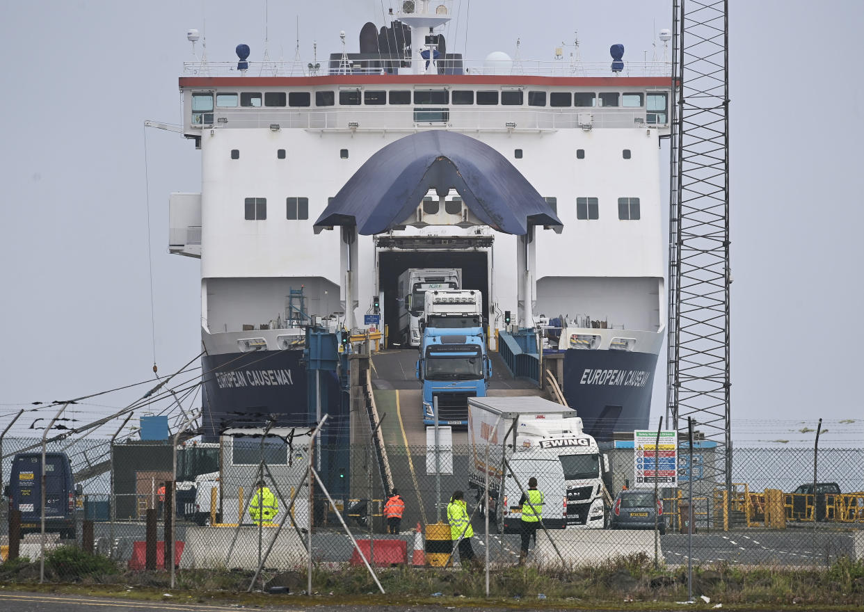 Brexit border checks UK EU