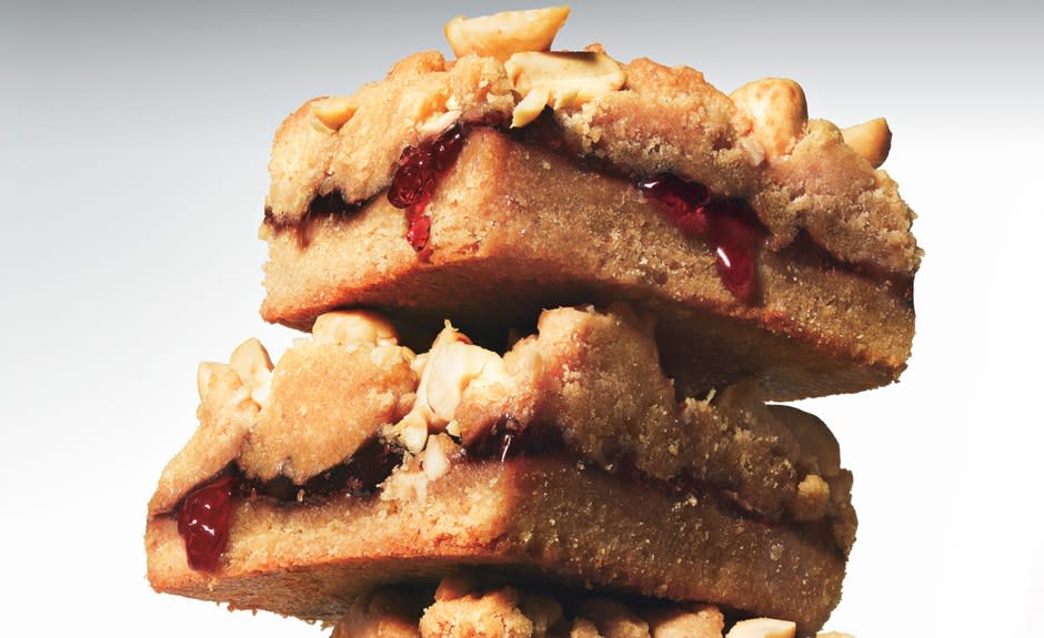 Peanut Butter and Jelly Bars