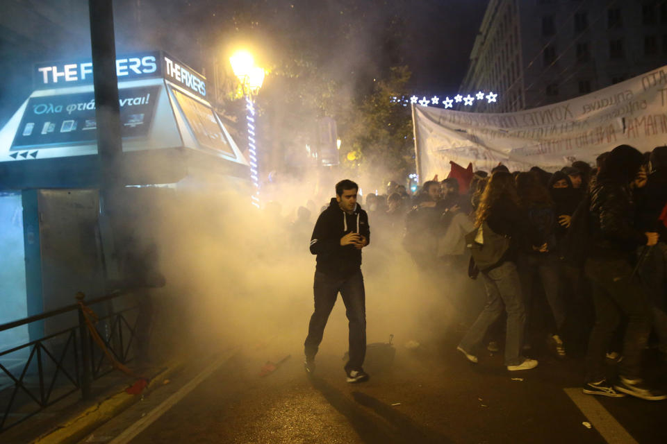 Greeks protest Obama’s visit