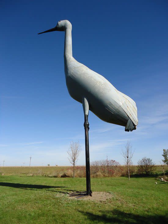 North Dakota: World’s Largest Sandhill Crane