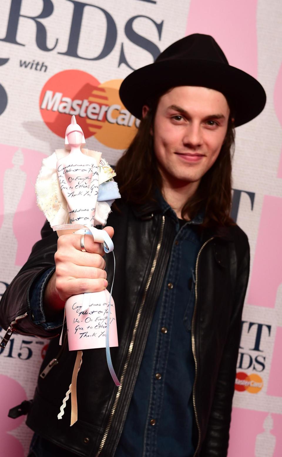 James Bay beat Years & Years and George the Poet in 2015 (PA)