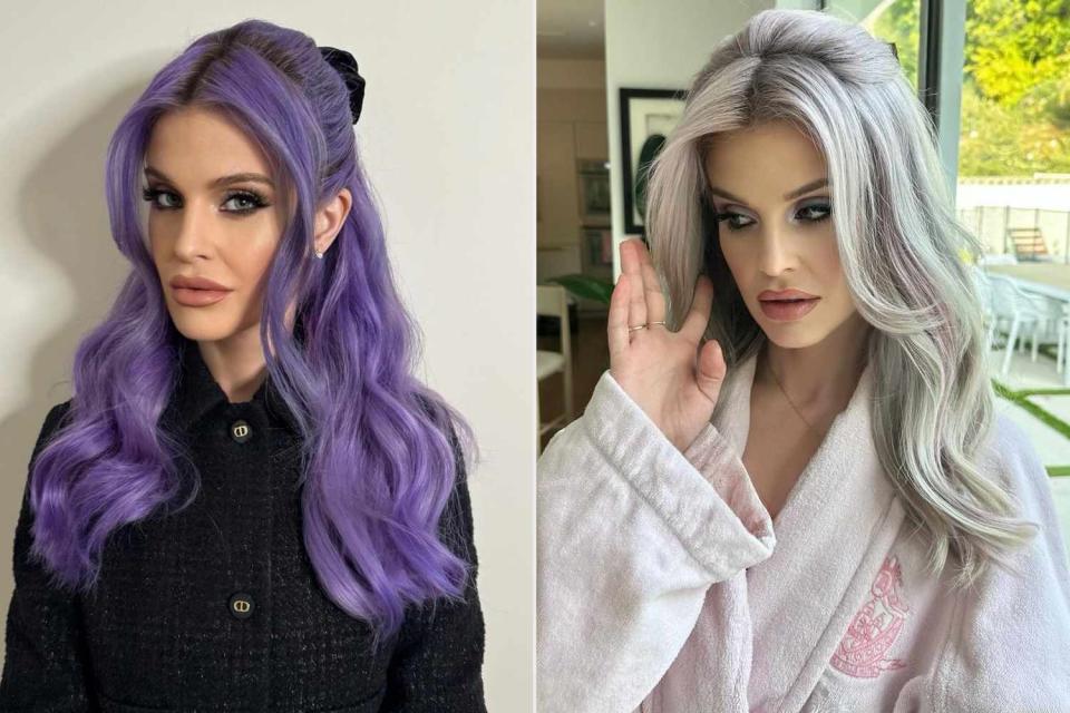 <p>Kelly Osbourne/ Instagram</p> Kelly Osbourne hair transformation