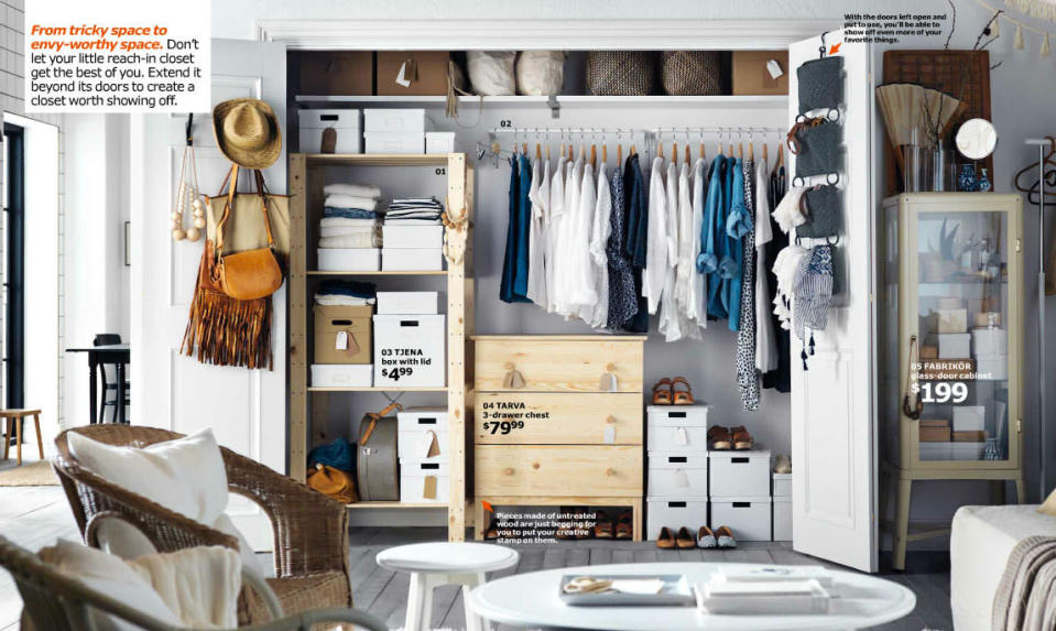 Open the Doors for an Instant Walk-In Closet