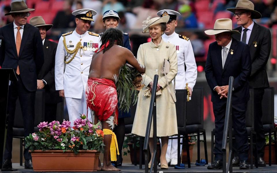 Princess Anne starts Australian tour by opening 200th Sydney Royal Easter Show - Bianca De Marchi /AAP Image 