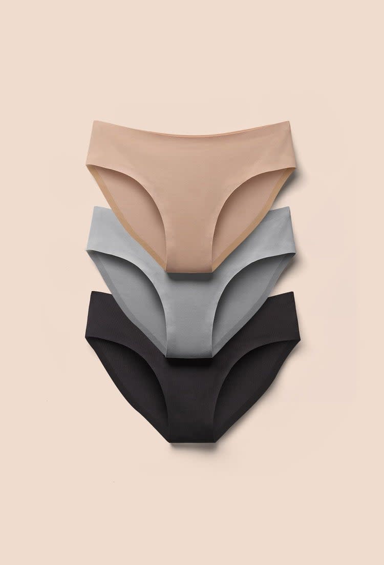 <h2>EBY Brief Neutrals Pack<br></h2><br>"<em>These are literally the softest panties I’ve ever owned. I’ve been on a boxer briefs</em> <em>kick lately, but these EBY undies really got me. They’re so freaking comfortable, don’t slip at all and they’re not too tight (my eternal struggle with underwear). Plus, I love that the brand is Latinx-owned and </em>fund micro-loans to support female entrepreneurs<em>.</em>" — <em>Mercedes Viera, Associate Deals Writer</em><br><br><strong>EBY</strong> Brief neutrals pack, $, available at <a href="https://go.skimresources.com/?id=30283X879131&url=https%3A%2F%2Fshop.join-eby.com%2Fproducts%2Fbrief-neutrals-pack" rel="nofollow noopener" target="_blank" data-ylk="slk:EBY" class="link ">EBY</a>