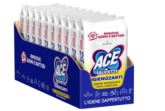 320 x Napisan Salviettine Igienizzanti Multisuperfici Biodegradabili Fresh