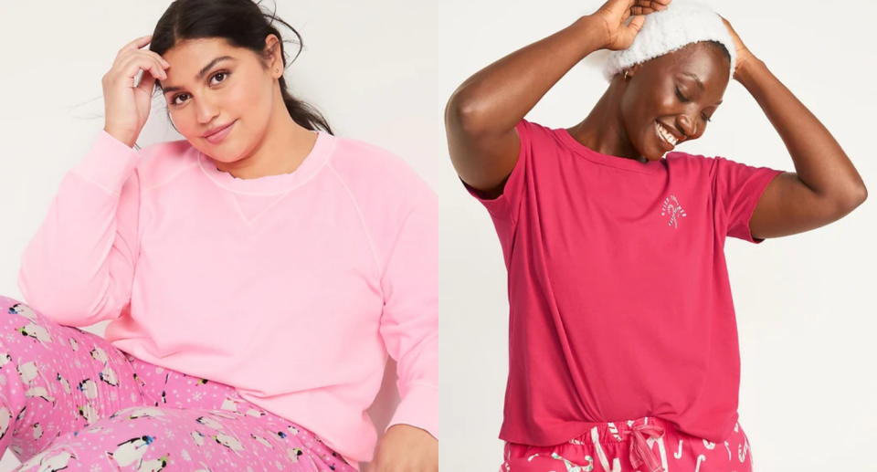 Save 35% on holiday PJs and more styles with Old Navy's flash sale.