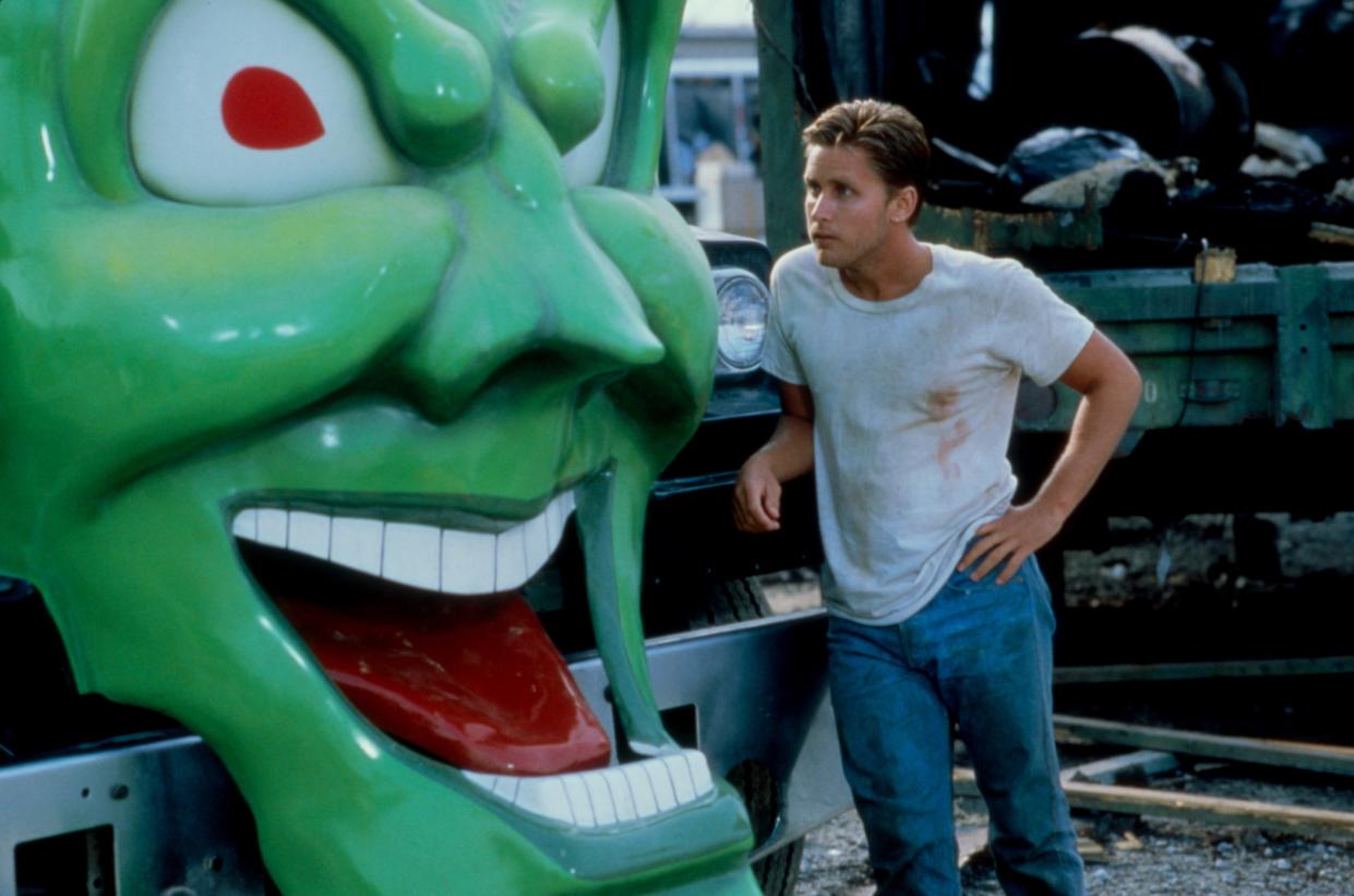 Emilio Estevez plays the hero of Stephen King's 'Maximum Overdrive' (Photo: De Laurentiis Group/Courtesy Everett Collection)