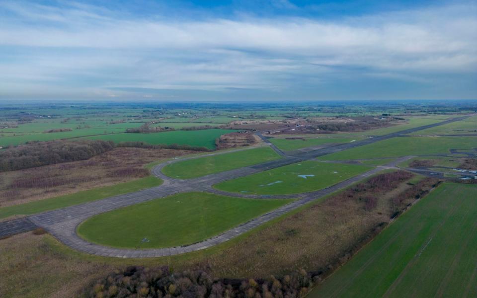 Wethersfield airbase is being touted by the Ministry of Justice as a site for a proposed prison complex - Paul Grover/The Telegraph