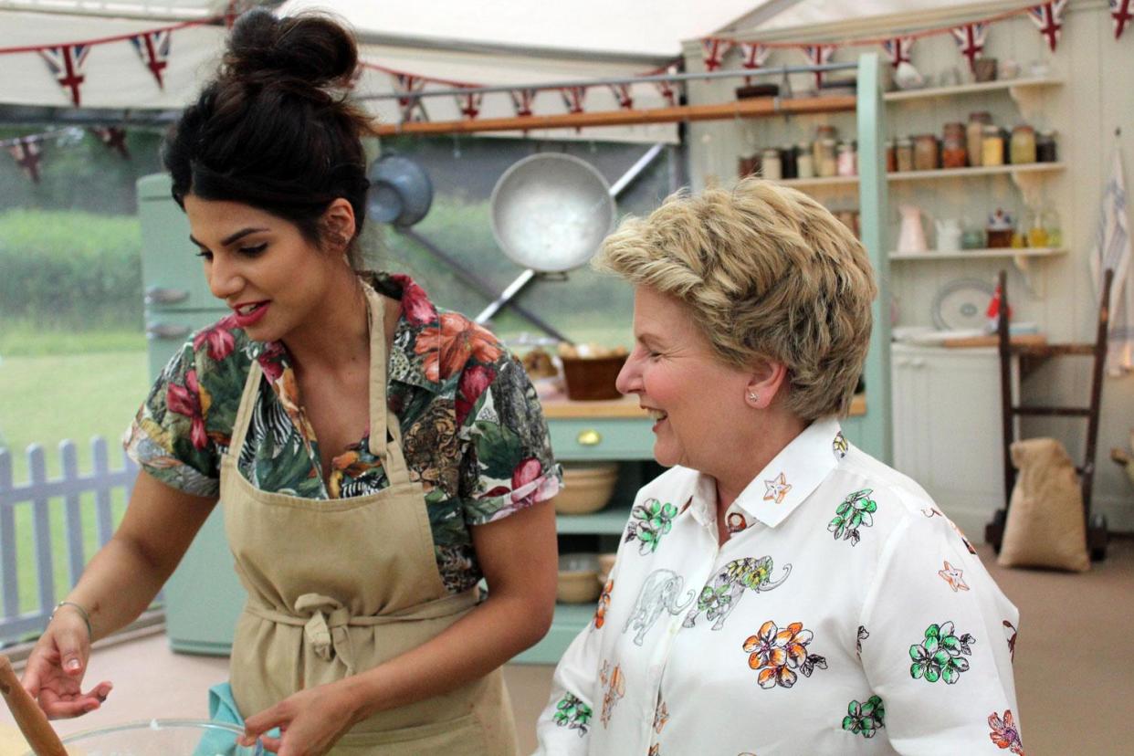 Oops: Ruby Bhogal was reportedly duped into revealing the winner of 2018's Bake Off: Channel 4