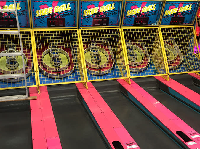 21. Play skee-ball