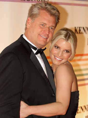 <p>Jeff Snyder/FilmMagic</p> Joe Simpson and Jessica Simpson.