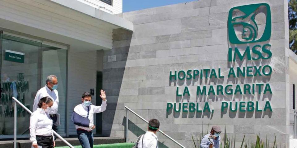 Suspenden apertura de anexo IMSS La Margarita, Puebla Zoé Robledo supervisó obra