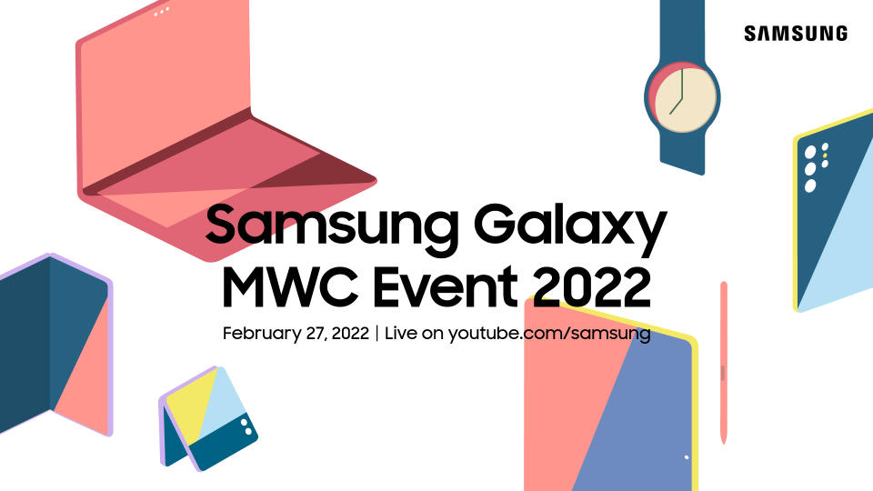 samsung galaxy mwc event 2022