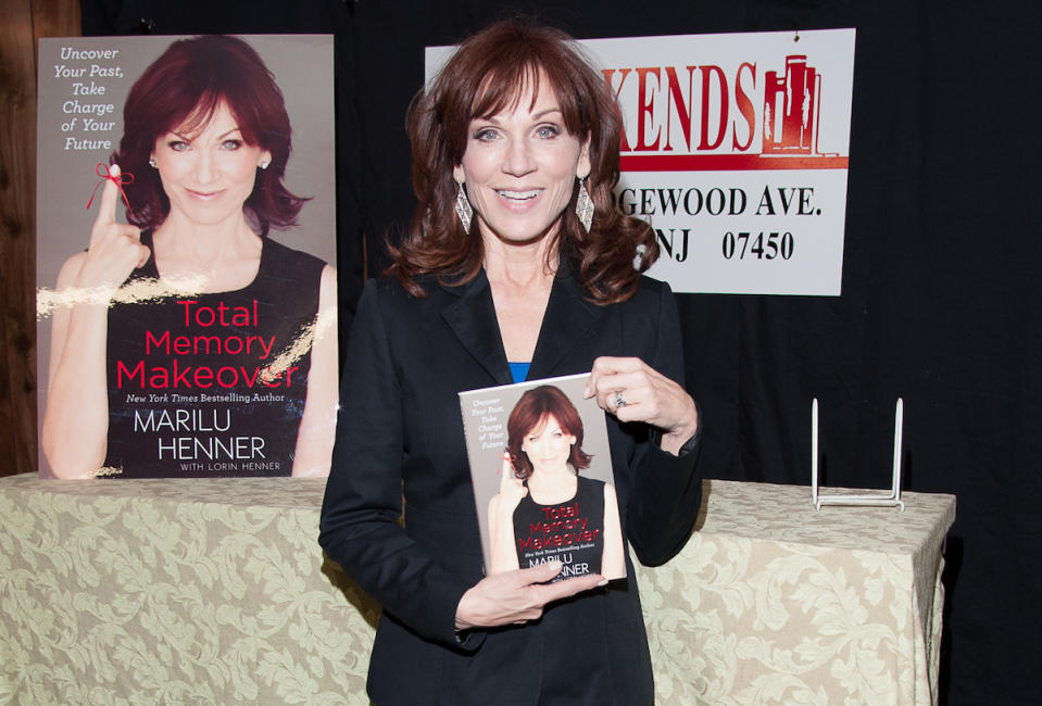 Marilu Henner promotes the new book 