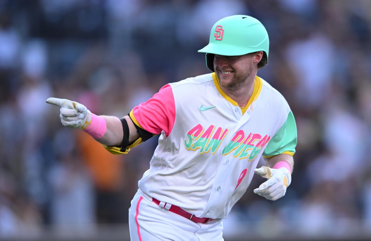 Corbin Carroll hits first career home run in Diamondbacks' loss to Padres